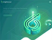 Tablet Screenshot of brightscout.com